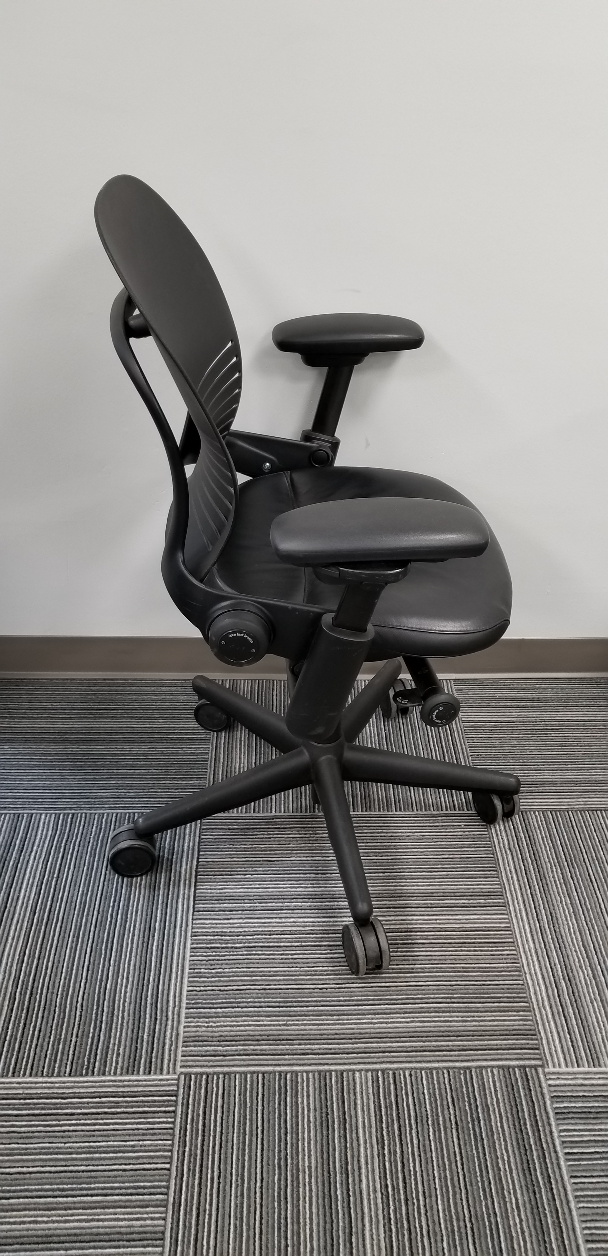 Steelcase Leap Task Chair Black Office Furniture Chicago New