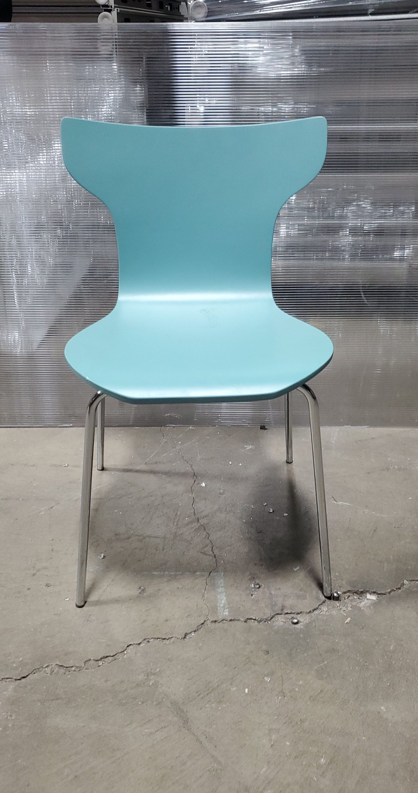 Turquoise Cafe Side Chair - Used - Office Furniture ...