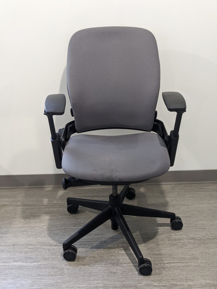 Steelcase Leap V2 Gray - Office Furniture Chicago - New - Used - Refurbished