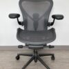 Herman Miller Aeron Size B Graphite (loaded) - Refreshed