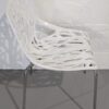 White Web Stack Chair - Used - Image 3