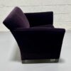Geiger Brickel Velvet Armchair - Used - Image 3