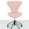Fritz Hansen Series 7 Rose Colored Office Chair - Used