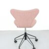 Fritz Hansen Series 7 Rose Colored Office Chair - Used - Image 4