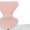 Fritz Hansen Series 7 Rose Colored Office Chair - Used - Image 6