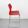 Global Duet Series Brick Colored Armless Barstool - Used - Image 3