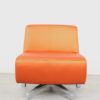 Gunlocke Modern Coral Swivel Lounge Chair -Used