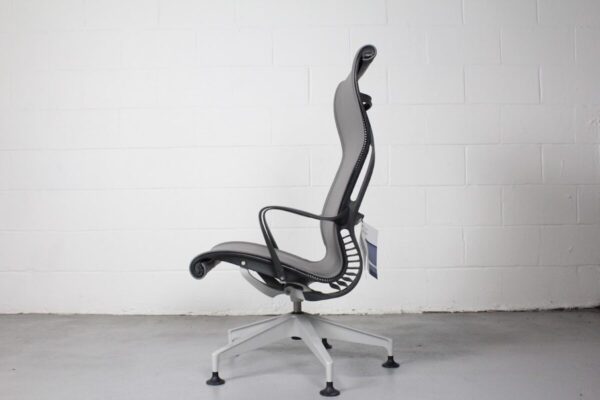 Herman Miller Setu Lounge Chair with Ottoman – Modern Ergonomic Seating - Used - Image 3