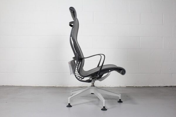 Herman Miller Setu Lounge Chair with Ottoman – Modern Ergonomic Seating - Used - Image 5