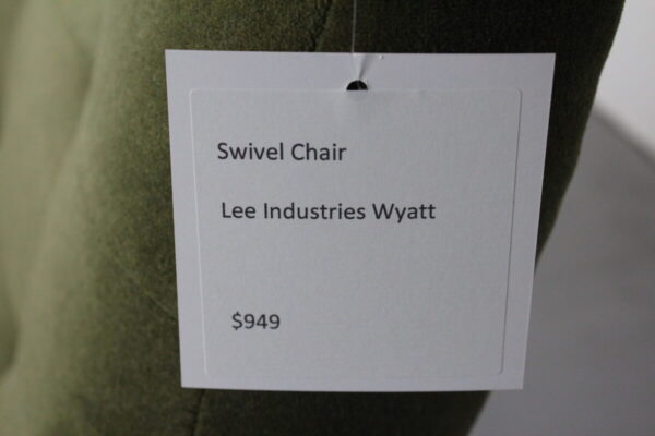Lee Industries Wyatt Swivel Chair - Used - Image 5