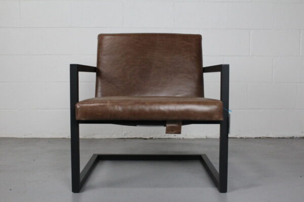 Leather Accent Chair Room and Board - Used - Image 2