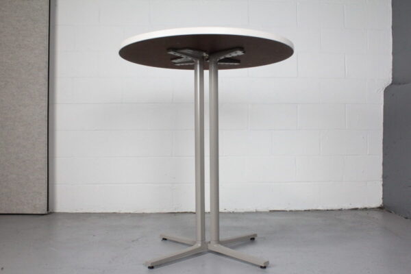Round Bar Table White - Used - Image 2