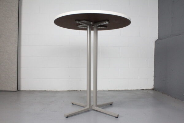 Round Bar Table White - Used - Image 3