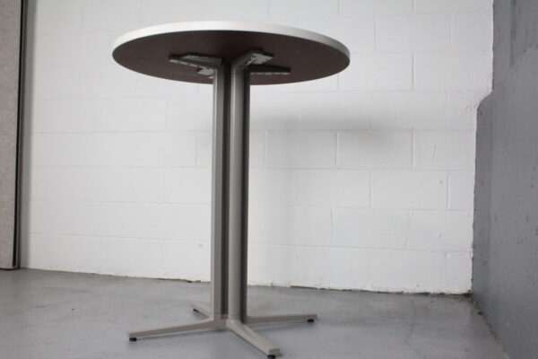 Round Bar Table White - Used