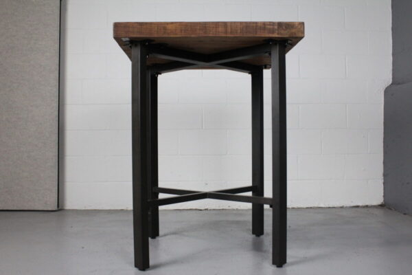 Industrial-Style Side Table - Used - Image 4