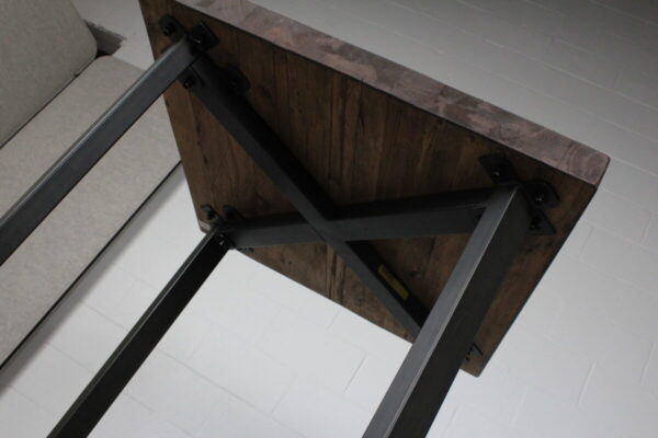 Industrial-Style Side Table - Used - Image 8