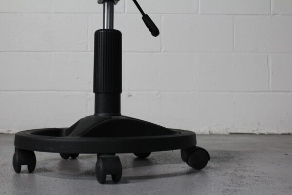 Black Rolling Stool - Used - Image 9