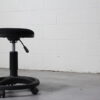 Black Rolling Stool - Used