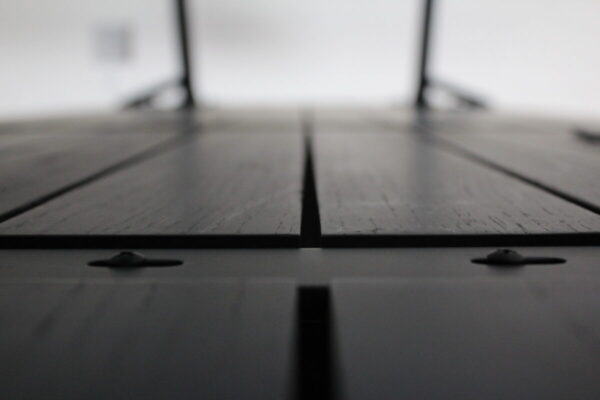 Black Dining Table - Used - Image 4