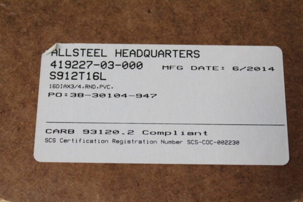 Allsteel Belong Side Table - Used - Image 4