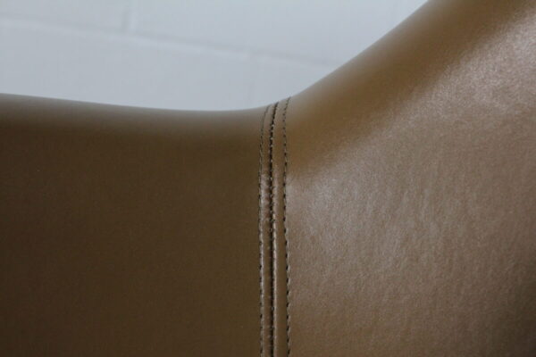 1960s Leather Swivel Desk Chair by Nicos Zographos - Used - Image 8