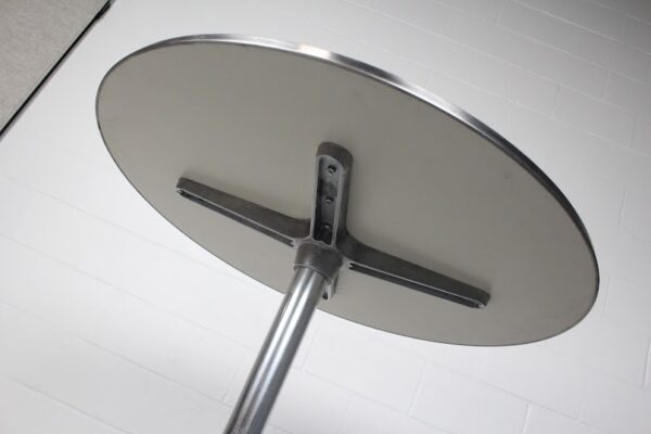 George Pensi for Amat-3 Round Aluminum Dining Table by Knoll - Used - Image 7