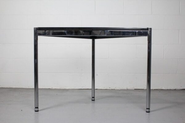 Sleek Chrome Modern Table - Used - Image 4