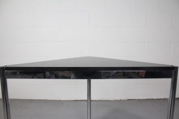 Sleek Chrome Modern Table - Used - Image 6