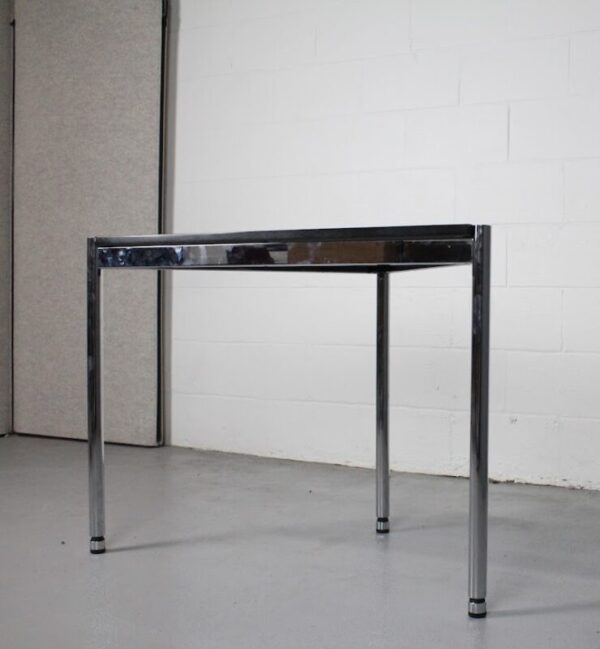 Sleek Chrome Modern Table - Used