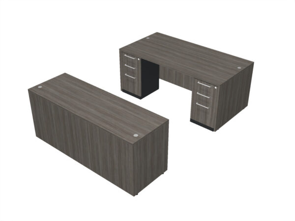 Homegrown Desk in Portico Teak - Image 2