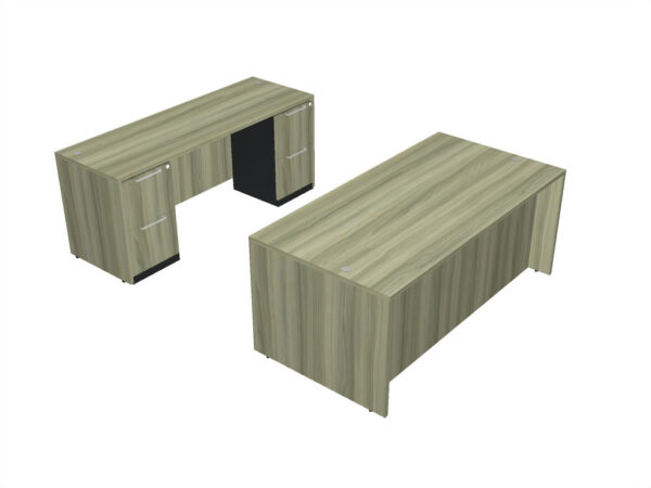 Homegrown Executive Desk + Credenza - Image 5