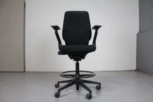 Steelcase Gesture Drafting Chair with Foot Ring - Used