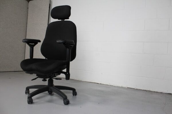 ErgoGenesis BodyBilt Vio Ergonomic Task Chair with Headrest - Used - Image 7